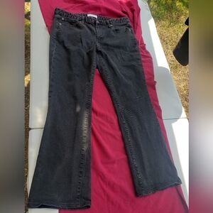 GAP Black Denim Perfect Boot Jeans